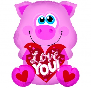 Love You Pink Piglet